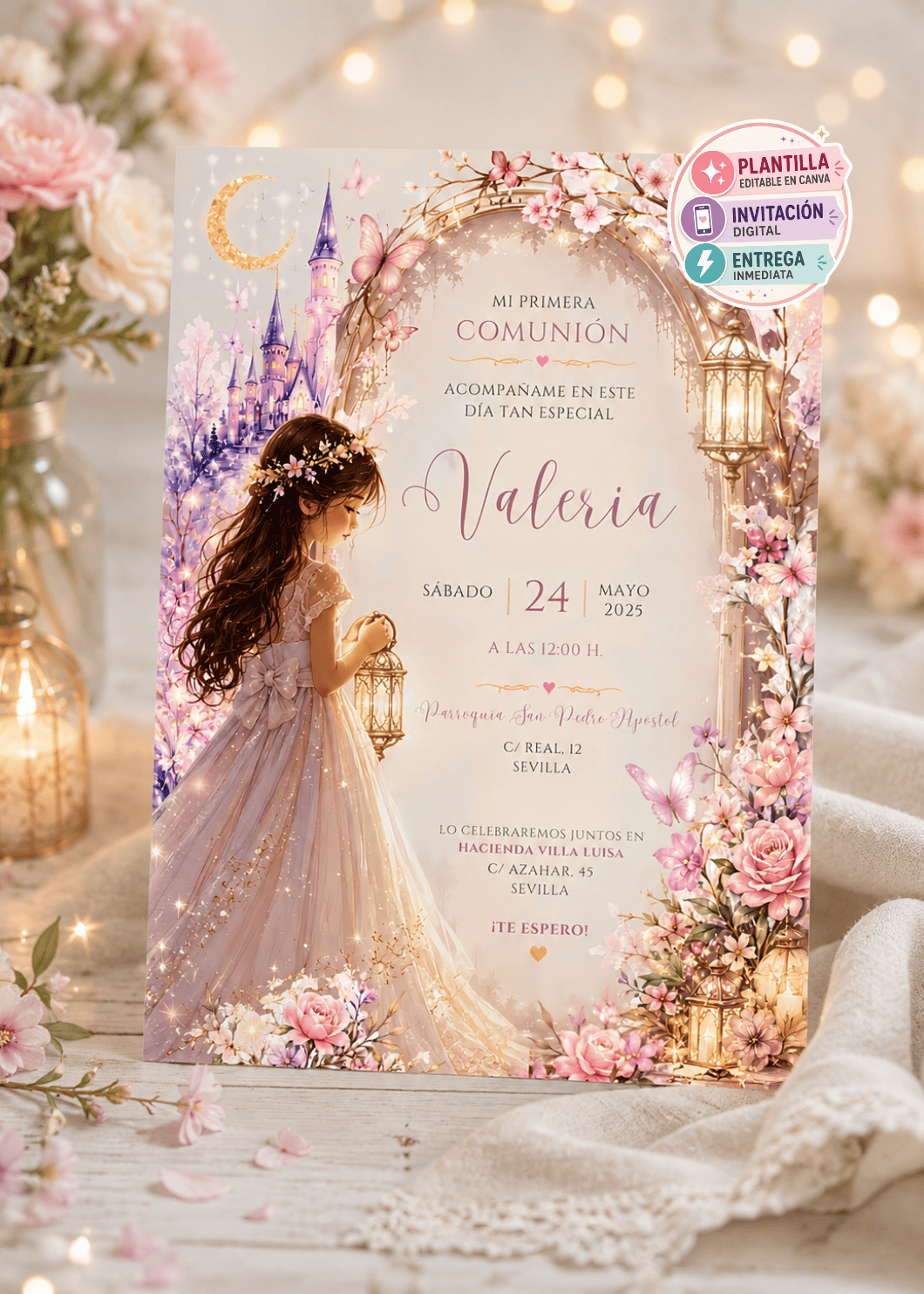 Invitación Primera Comunion