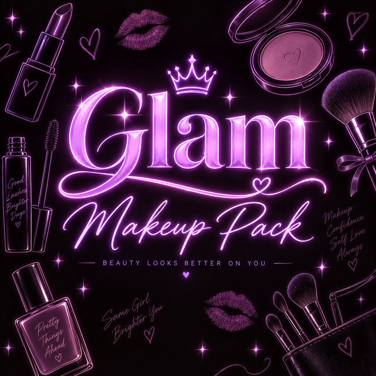 Glam Makeup Pack