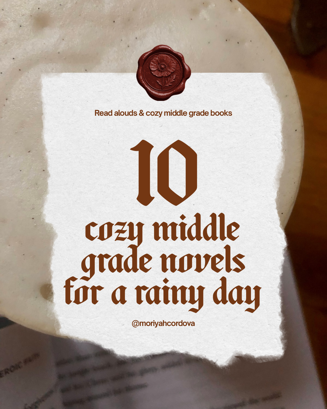 10 cozy middle grade novels for a rainy day