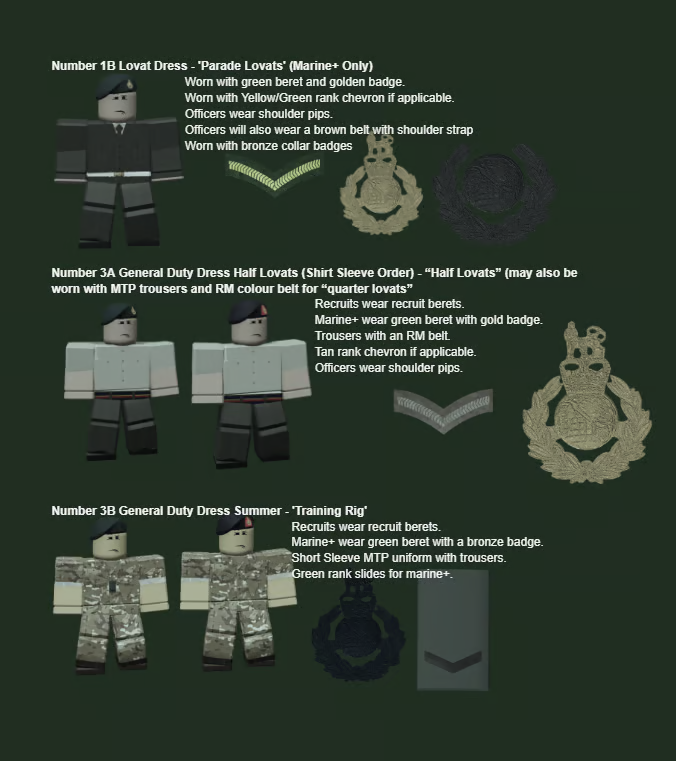 MTP combat uniform equipment