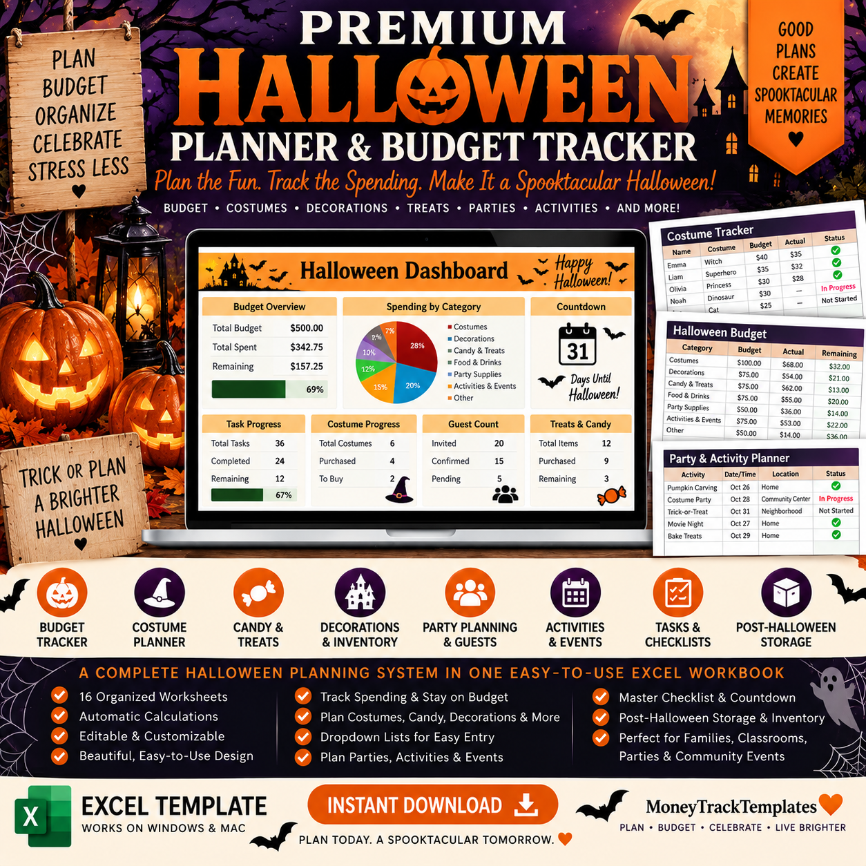 MoneyTrackTemplates — Beautiful Money Trackers, Planners & Digital ...