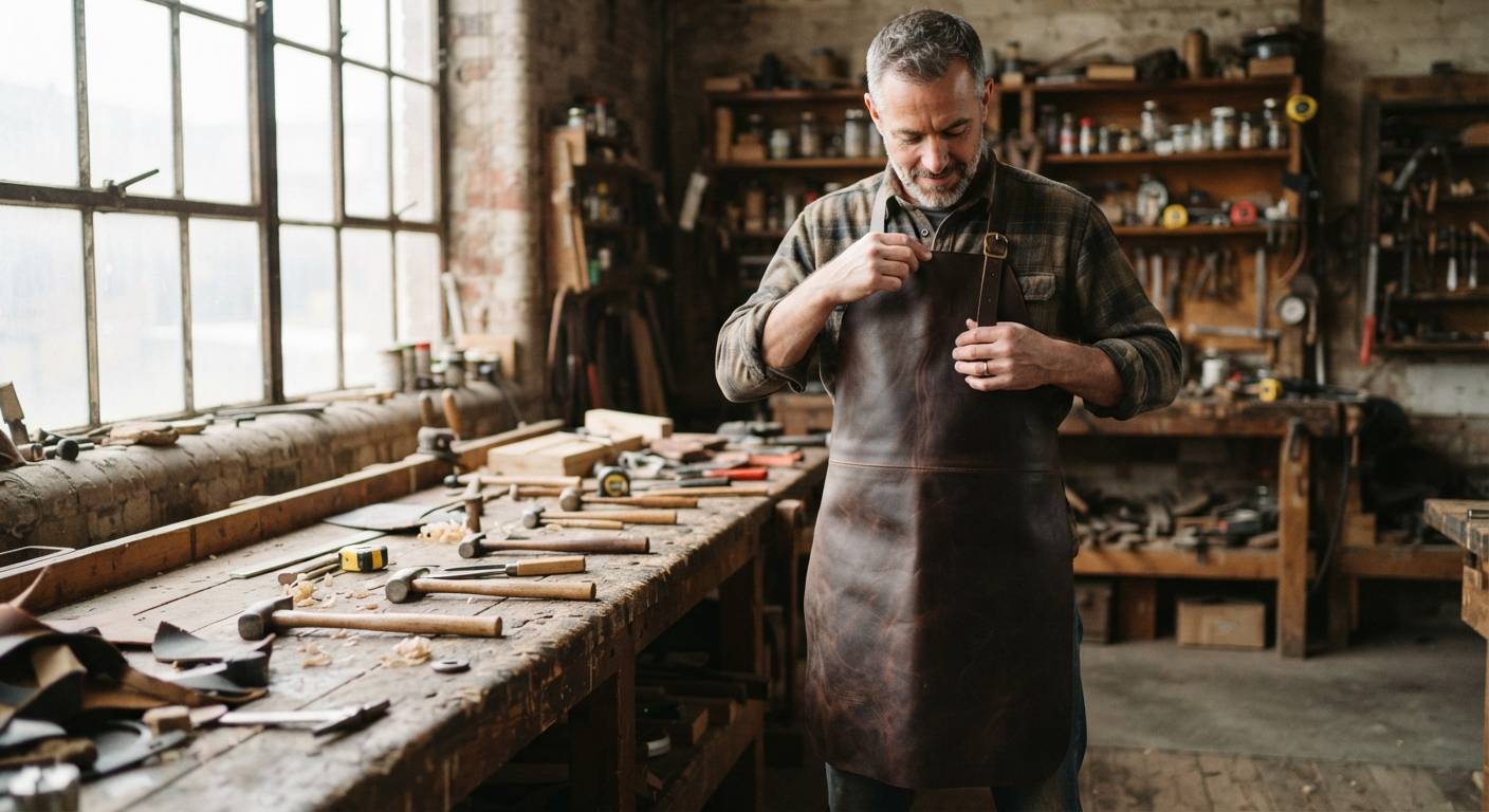 leather apron