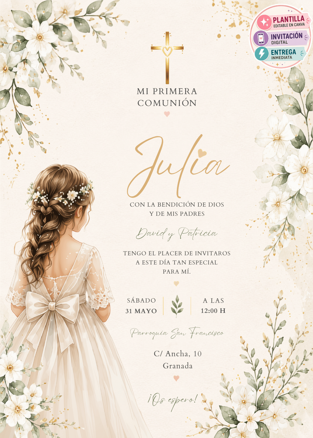 Invitación Primera Comunión