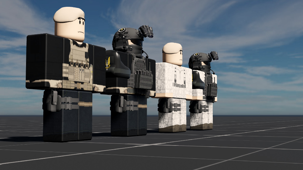 Realistic military gear