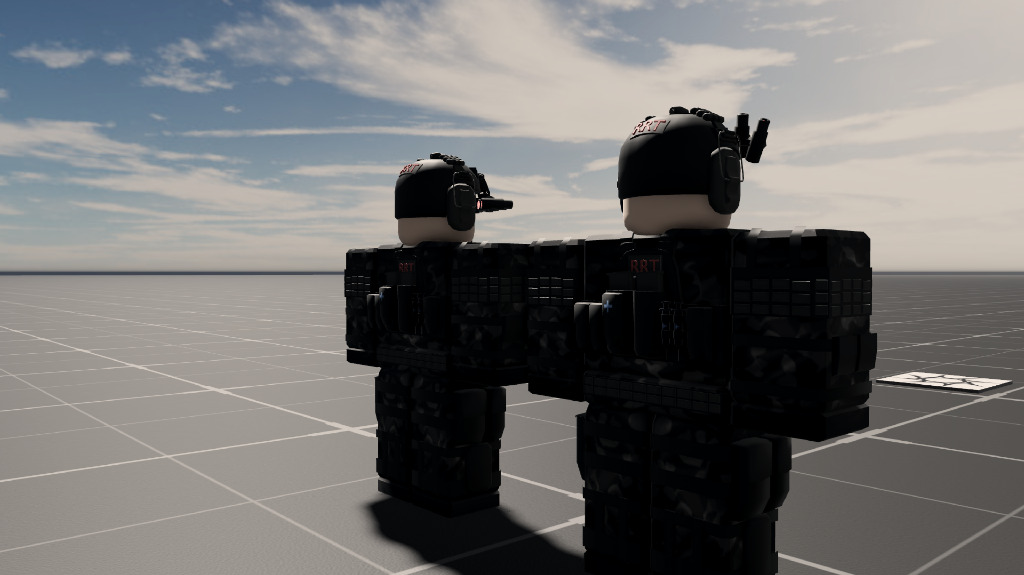 Tactical gear character design