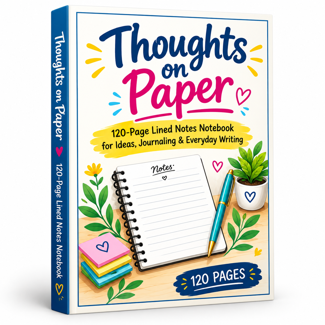 daily writing journaling creative ideas writing journal study notes personal journaling daily thoughts planning notebook writing practice productivity