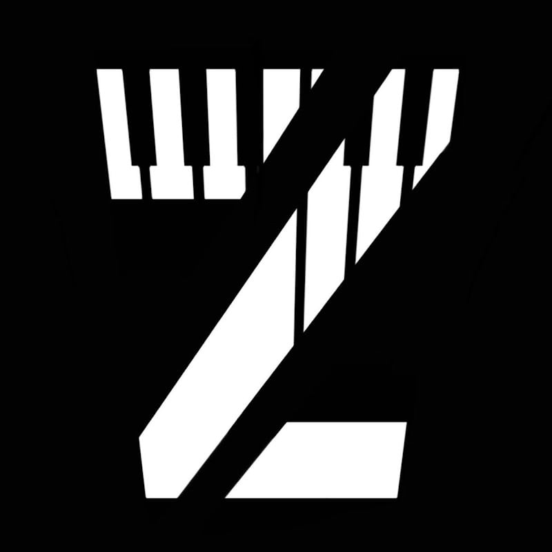 A piano-themed logo featuring the ThunderKeyZ name with a modern music-inspired design, representing piano performances, arrangements, and digital sheet music.
