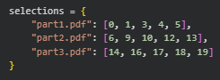 How to Specify Pages in Python