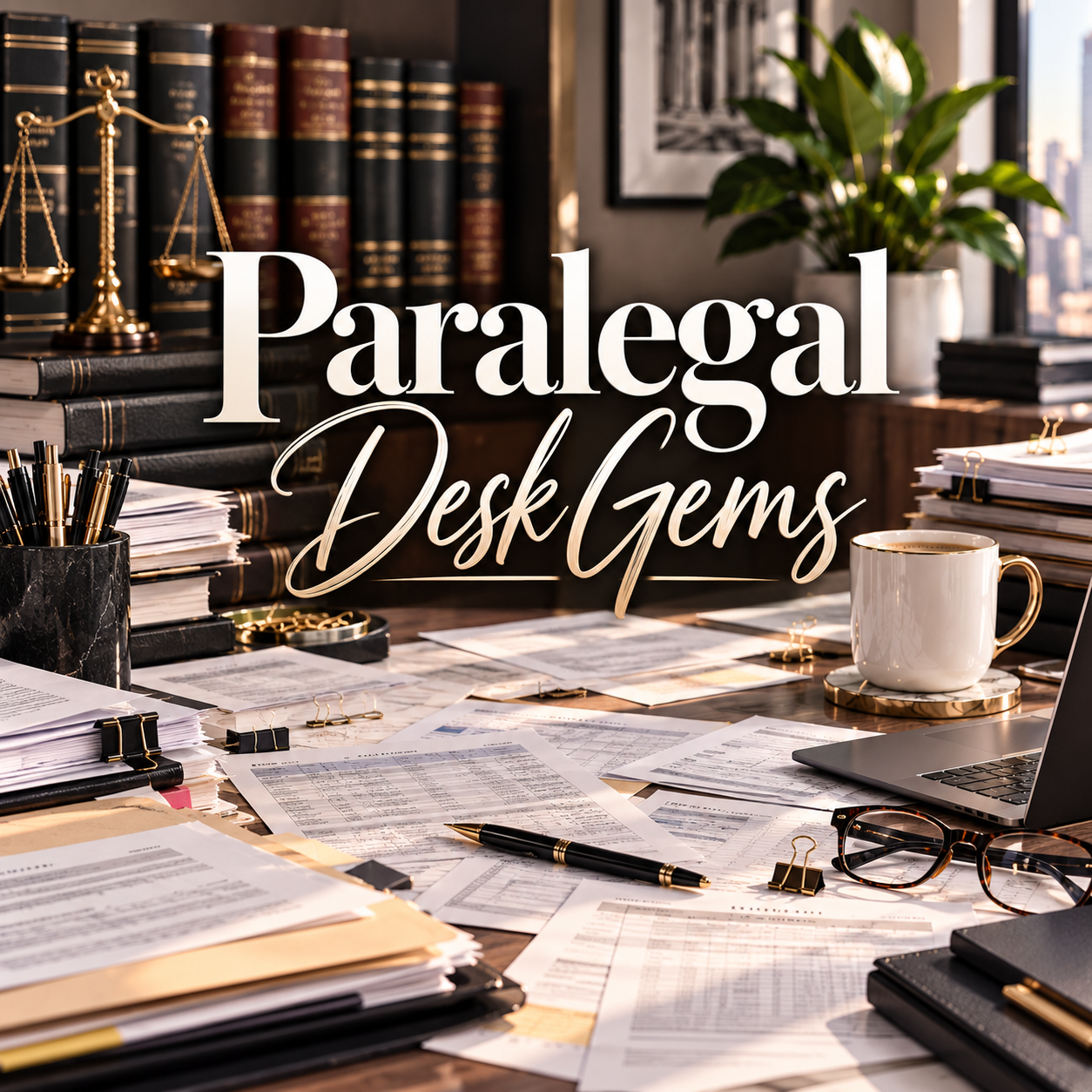 Paralegal Charts and Productivity Tools and Documents for a Litigation Firm and Attorneys