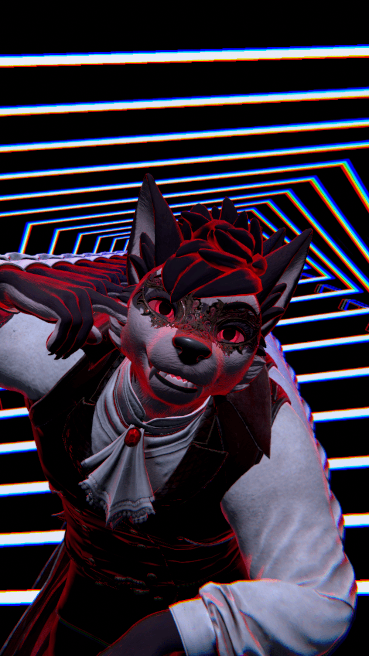 Halloween Edition! Vampire Wolf (Winterpaw Masc Canine)