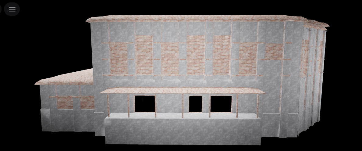 Multi-level Roblox filler building