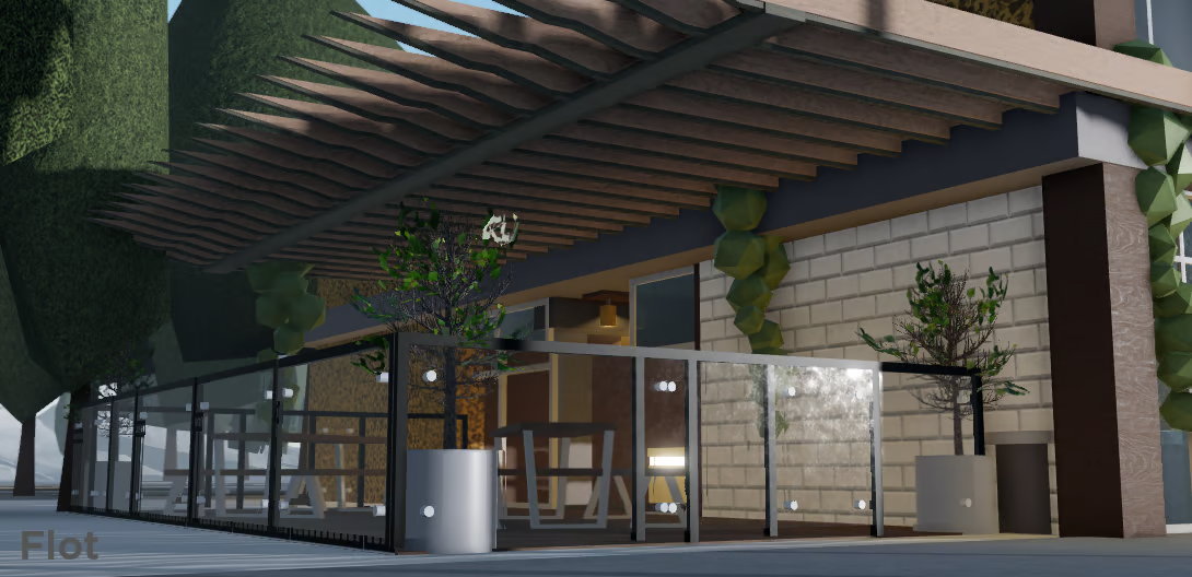 Airport gate waiting area