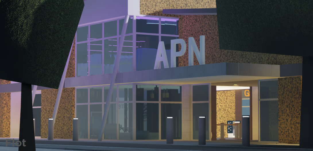 Roblox airport taxiway lights