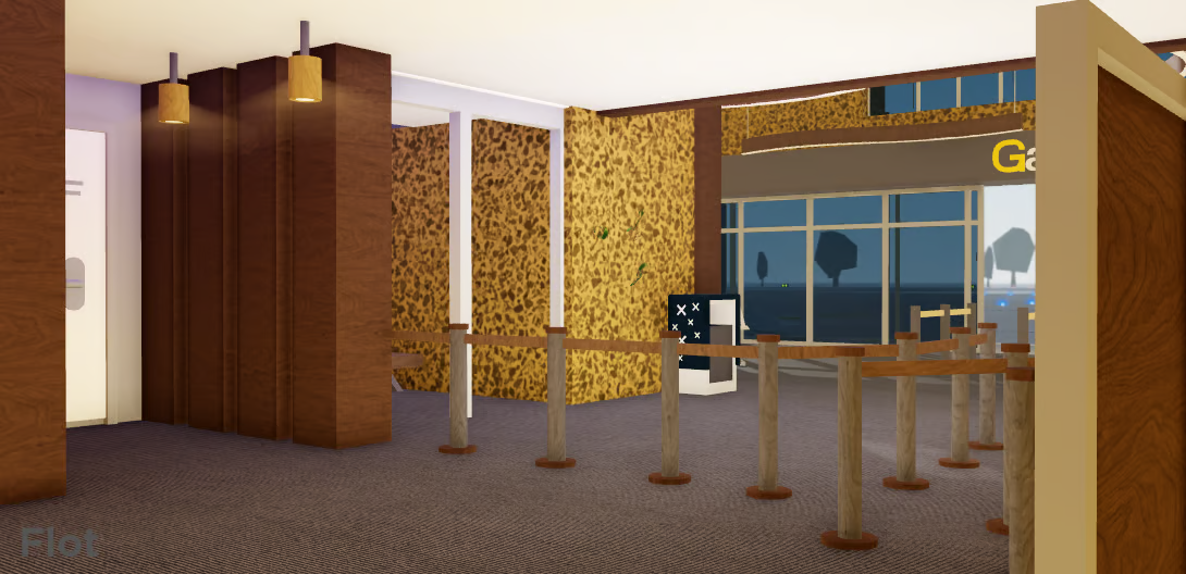 Roblox airport passenger gates
