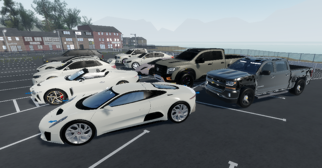 Mixed civilian car collection
