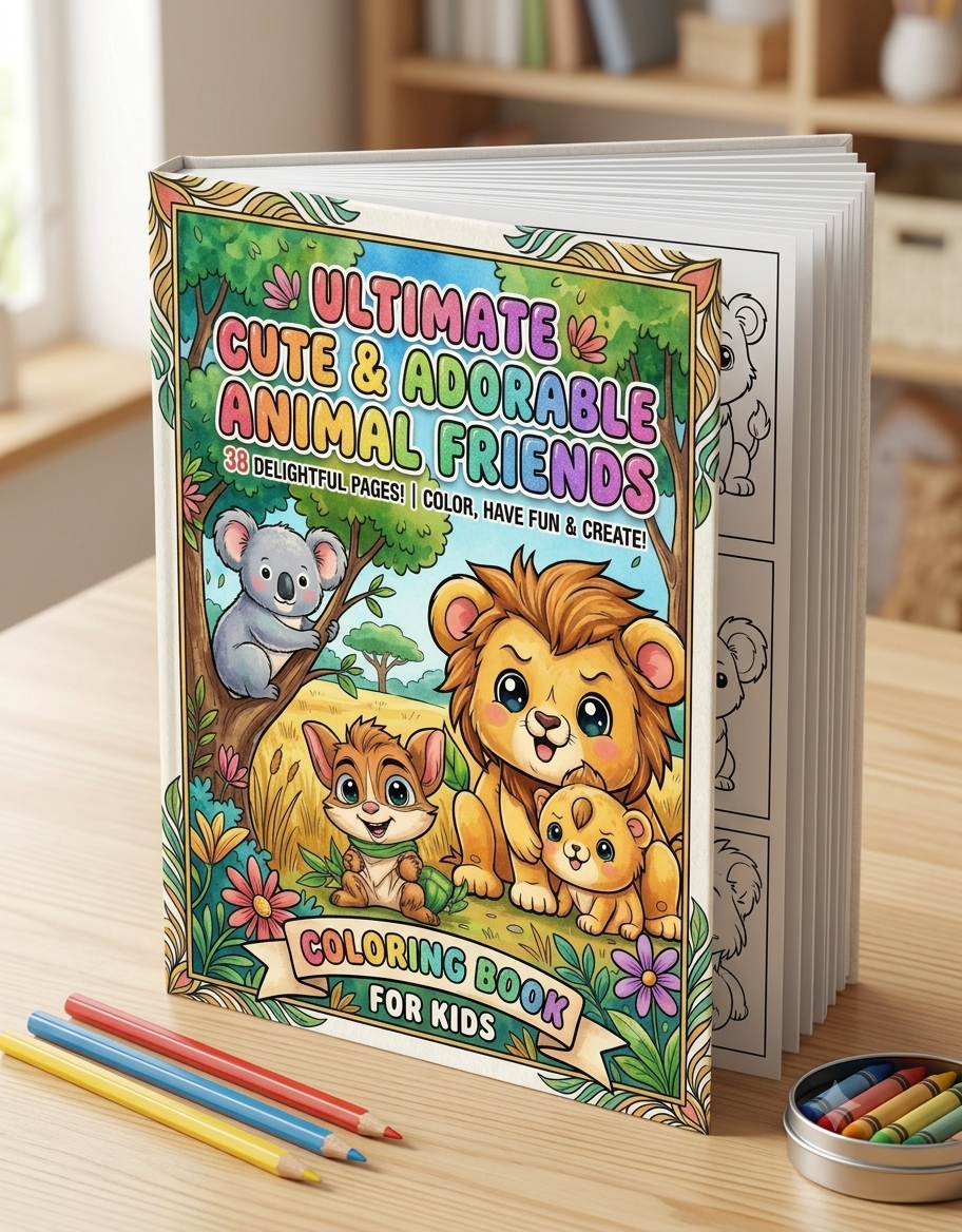 cute animal coloring book for kids adorable animals coloring book animal friends coloring book cute cartoon animals coloring book fun coloring book for children animal coloring book for kids kids coloring activity book cute animals activity book cartoon animal coloring pages fun animal coloring pages creative coloring book for kids animal lover gift for kids