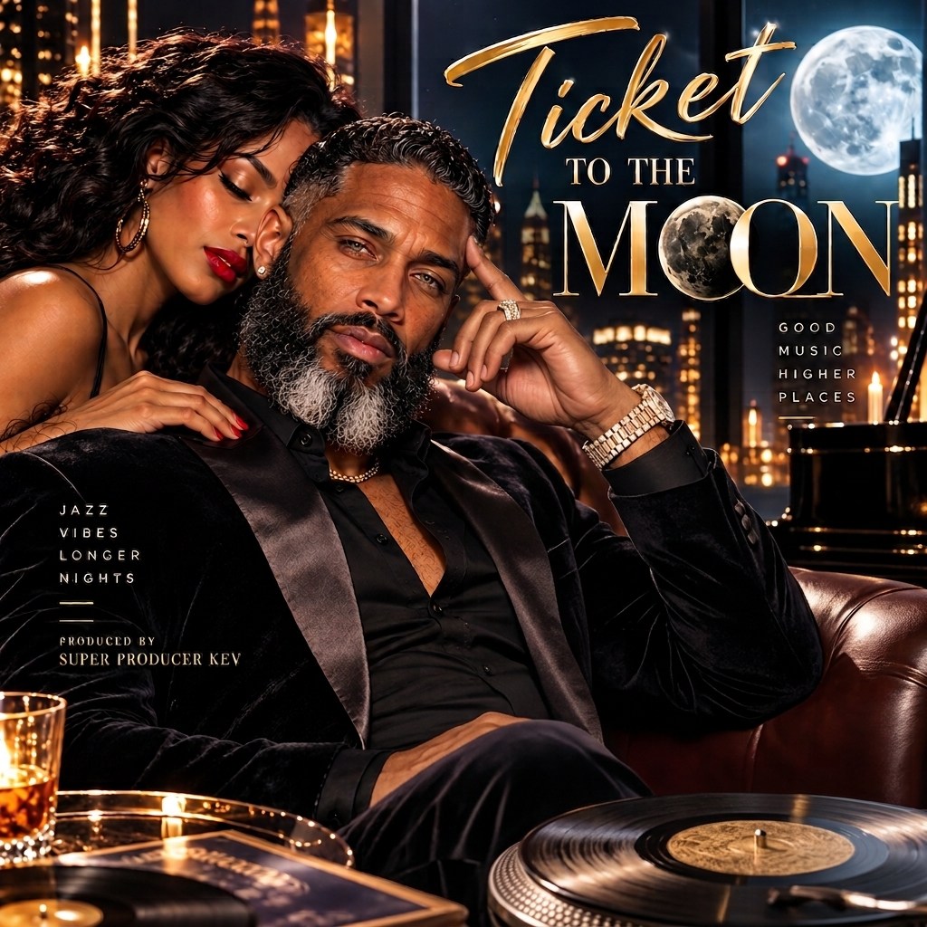Kick-Ass Jazz Ticket to the Moon album cover