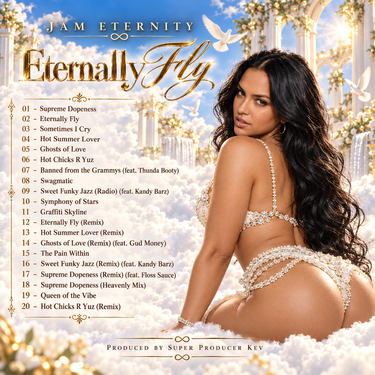 Jam Eternity Eternally Fly tracklist back cover