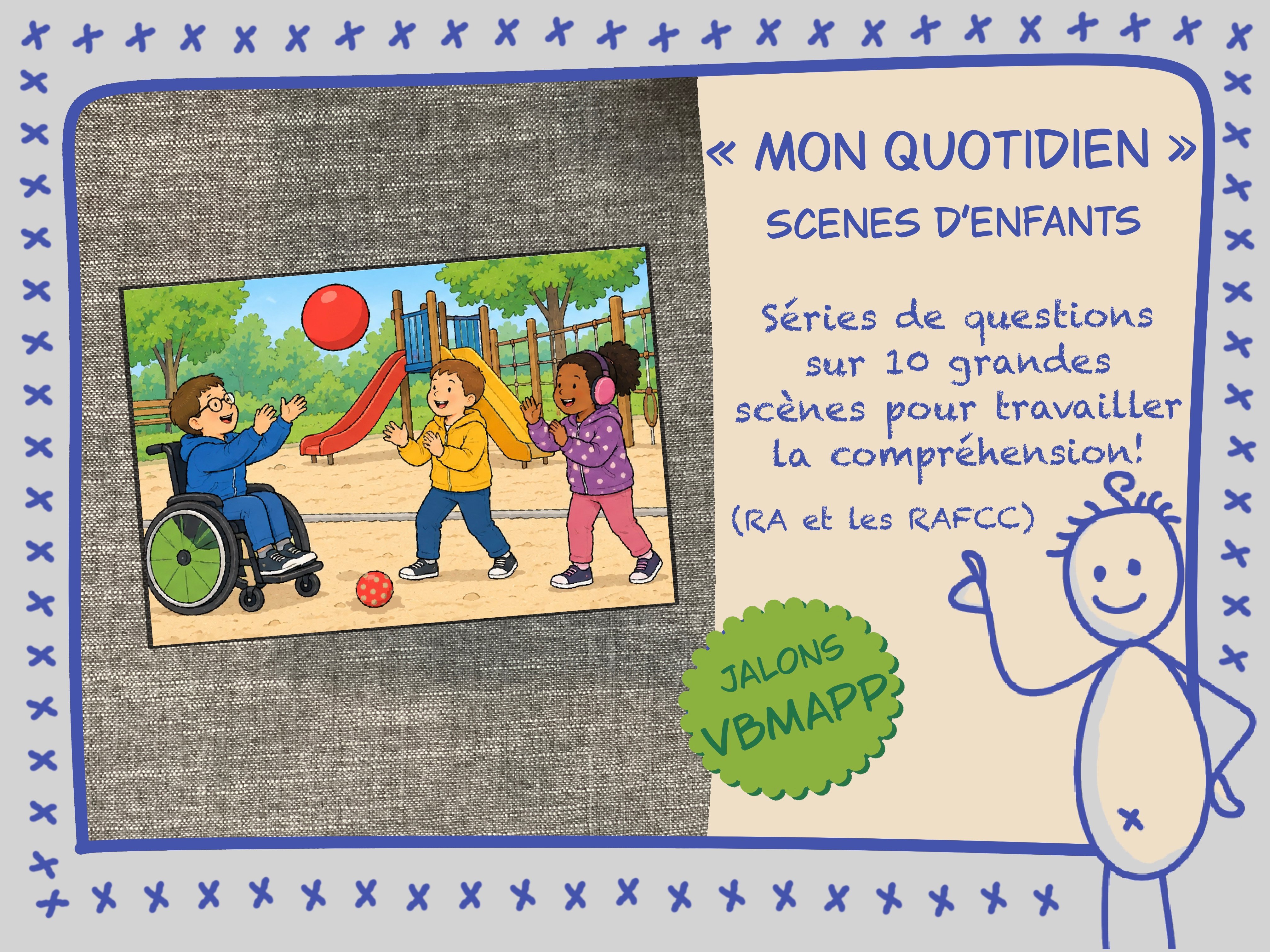 Boîte de Mon quotidien - Scènes d'enfants