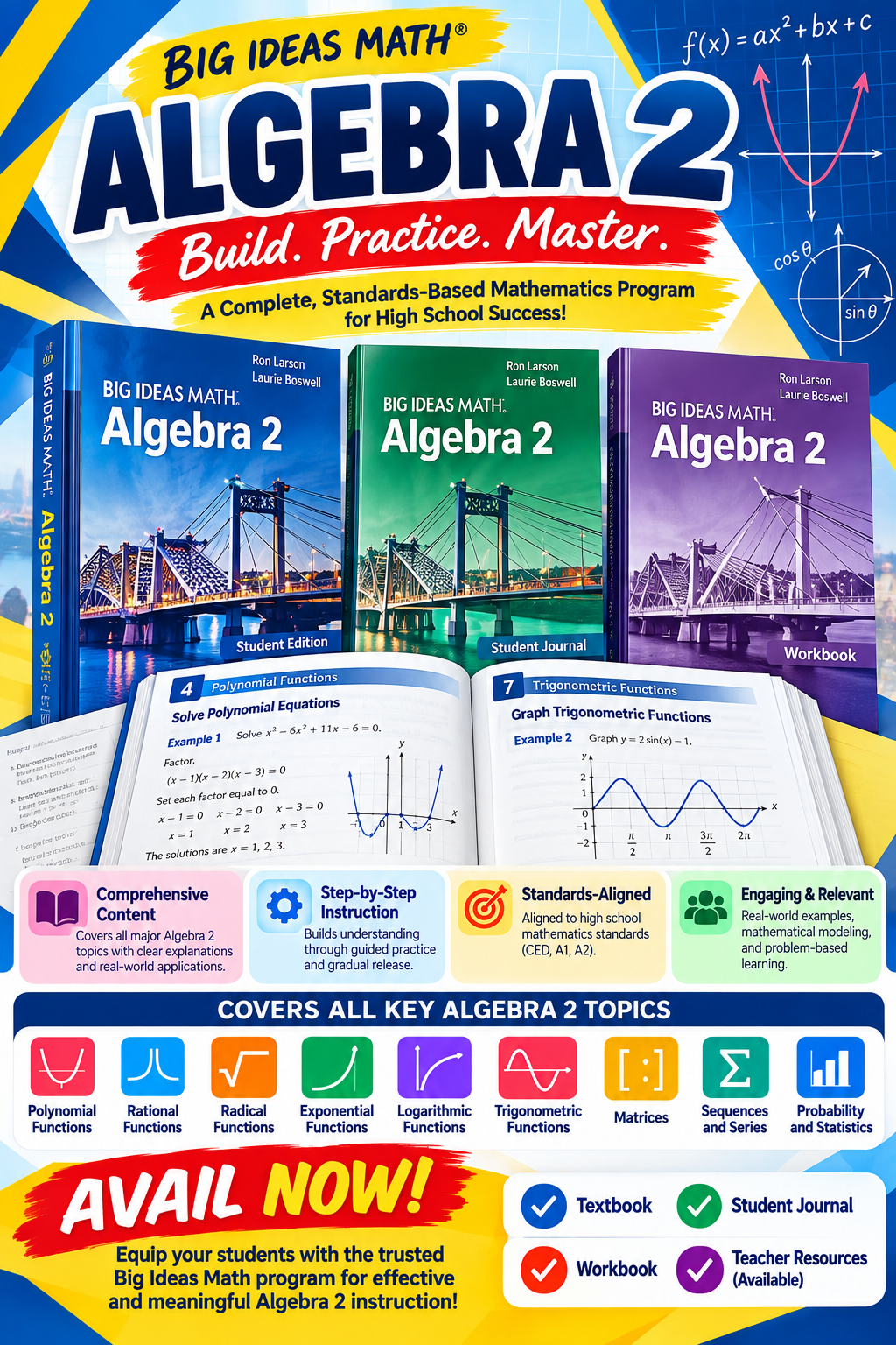 Math Essentials Pdf Algebra 2 - Big Ideas Math - Payhip