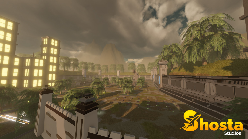 Sci-fi faction gameplay environment