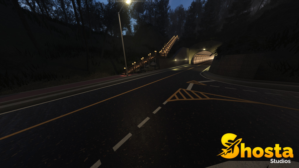 Main town urban environment