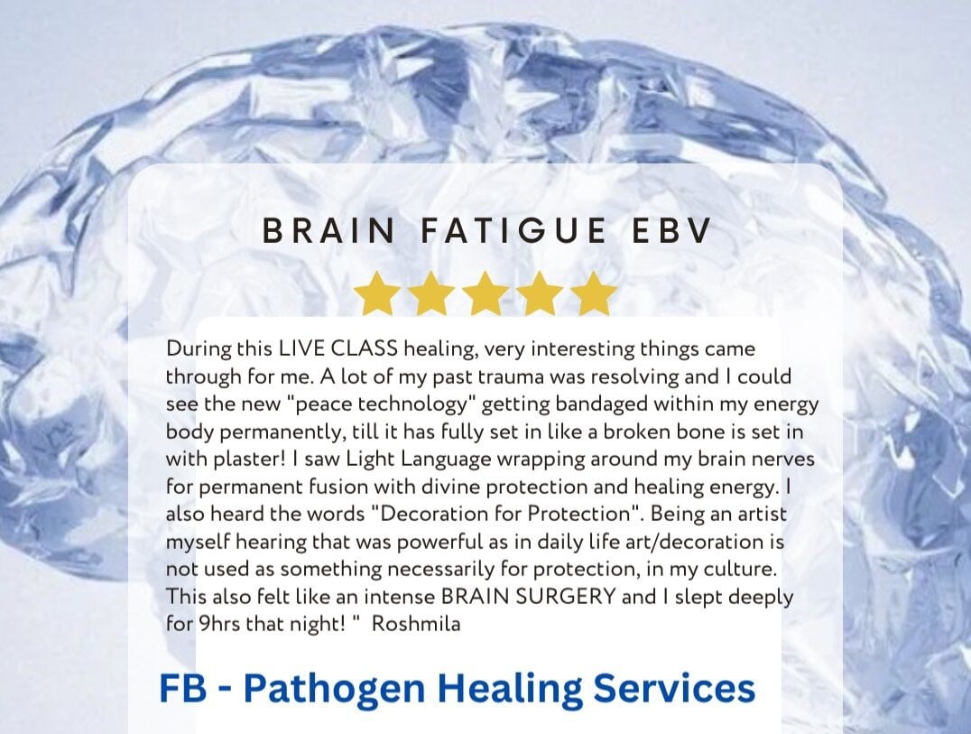 EBV BRAIN FATIGUE TESTIMONIAL