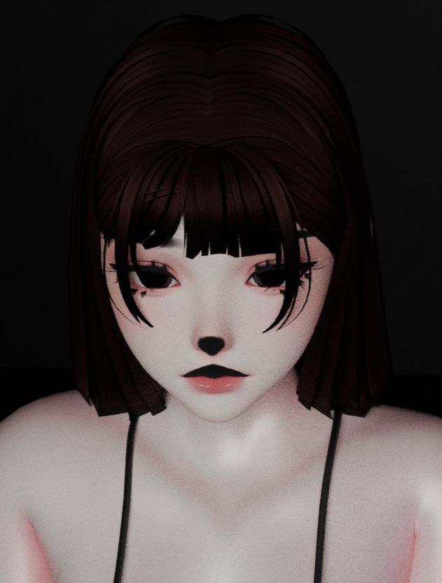 anime nose pack- Female heads