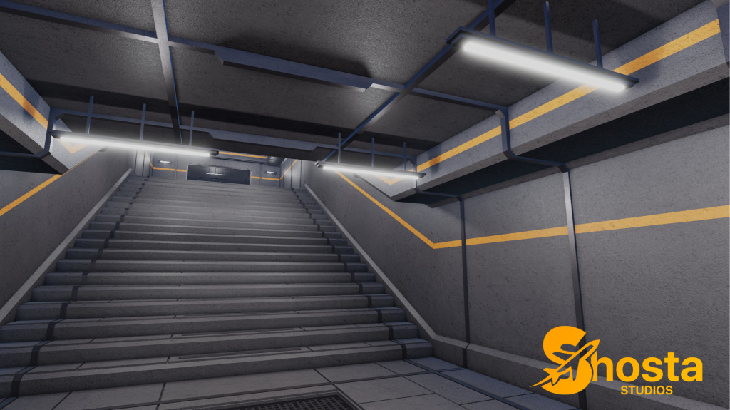 Secure prison block interior
