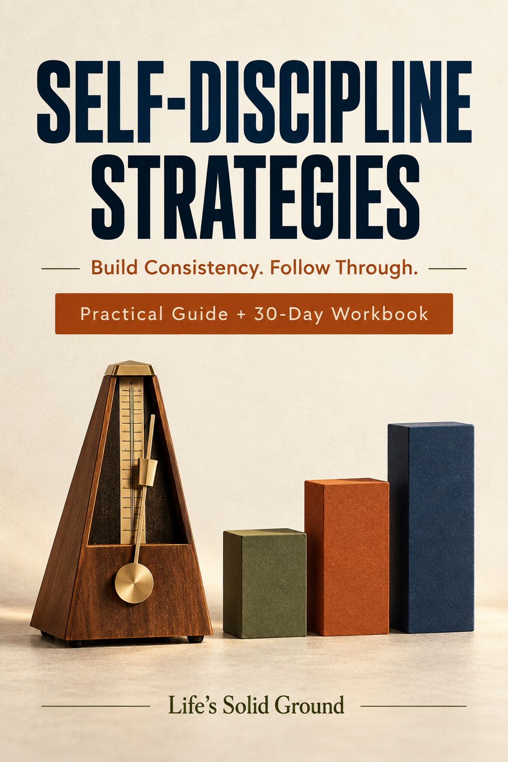 Build consistency with this 40-page self-discipline guide and 30-day workbook featuring printable planners, trackers, focus logs, and practical exercises.