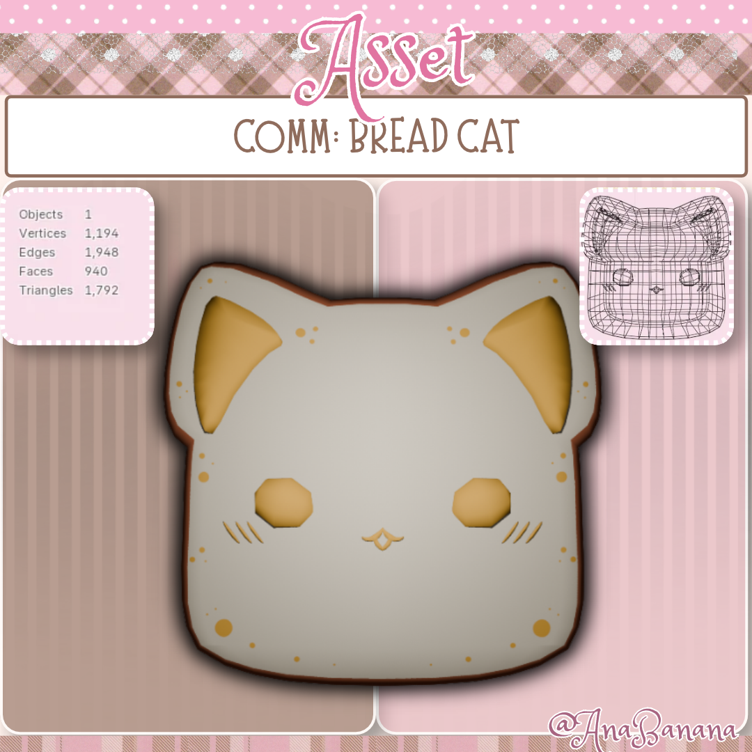 🍞 Comm Bread Cat | Asset
