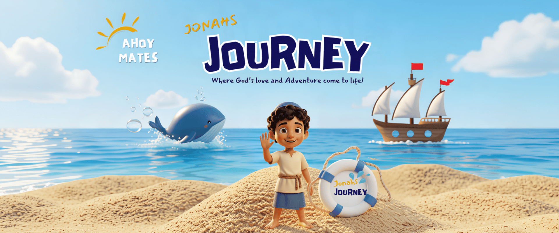 Jonah’s Journey | Where the Bible Comes to Life!  Explore fun, faith-filled Christian children’s books, Bible activities, coloring pages, printables, sing-along books, and music created to help kids Color • Learn • Sing • Explore • Discover God.