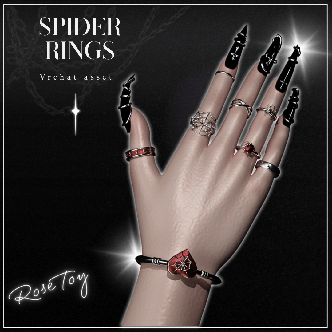 Spider Rings ༝