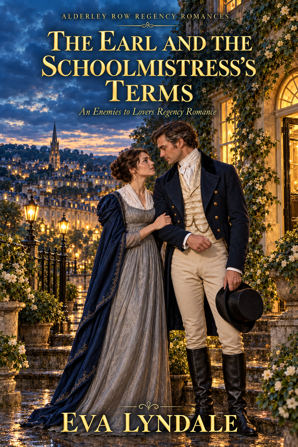 Cover of The Earl and the Schoolmistress's Terms by Eva Lyndale
