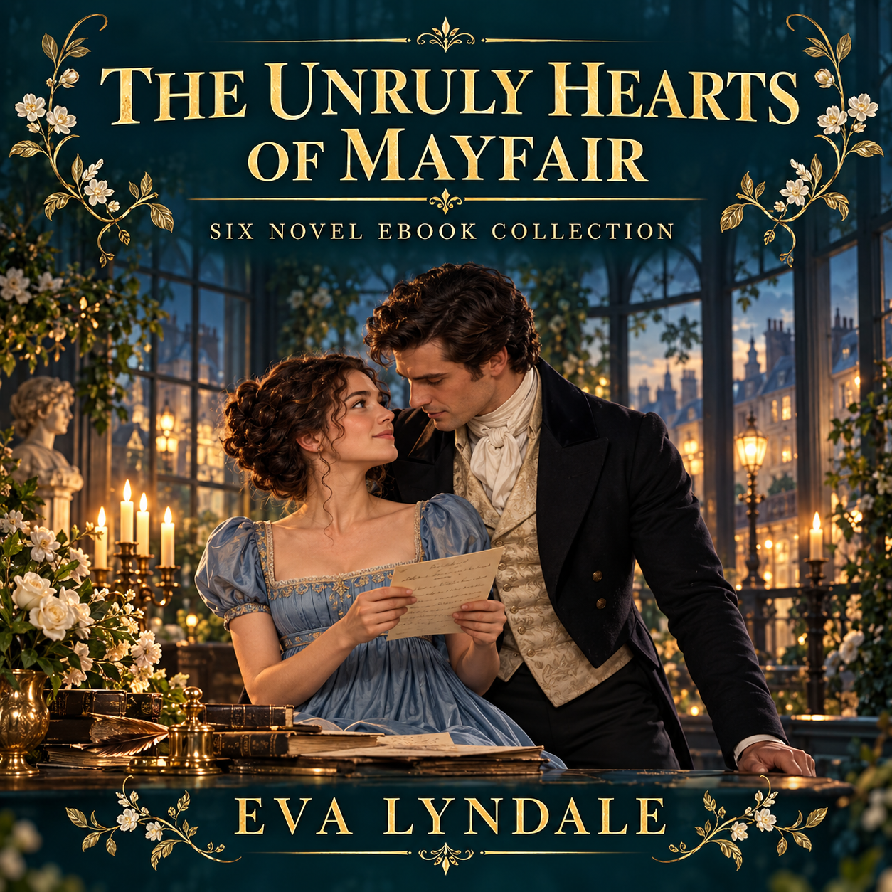 Cover of Unruly Hearts of Mayfair bundle by Eva Lyndale