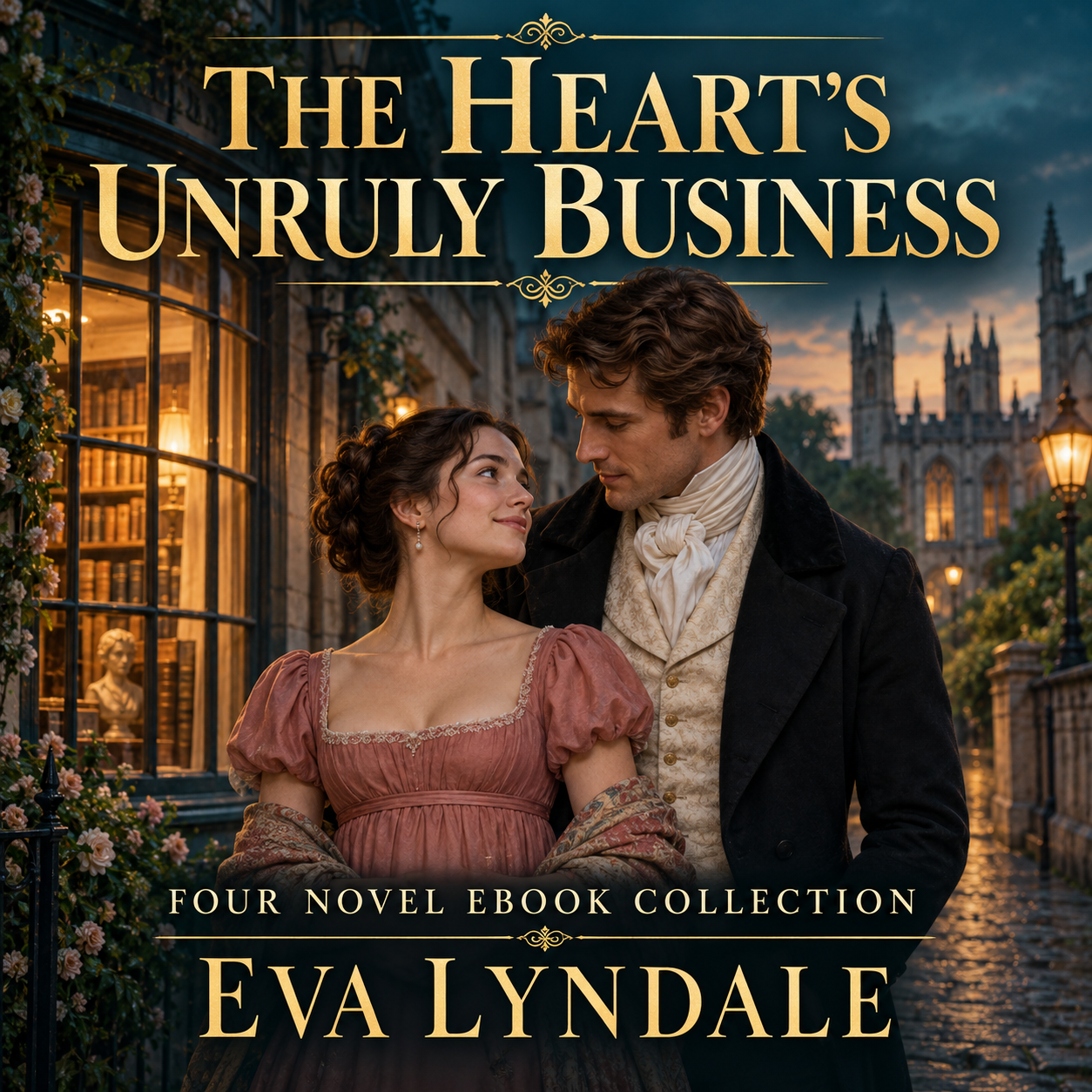 Cover of Heart's Unruly Business bundle by Eva Lyndale