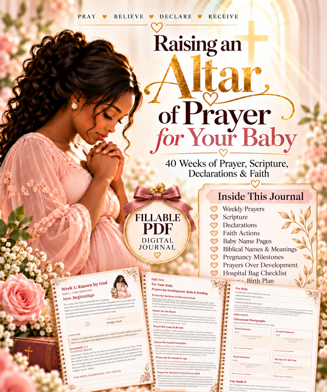 Raising an altar of prayer for your baby