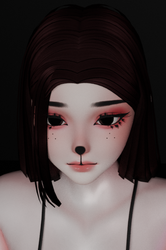 FNAF makeup- Amelia head