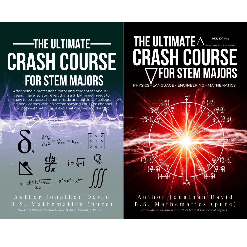 Red Edition Crash Course | Original ~200 Pages of Advanced Math Lesson ...