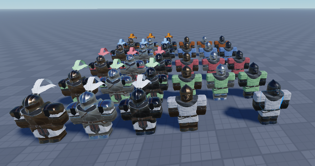 Roblox fantasy armor collection