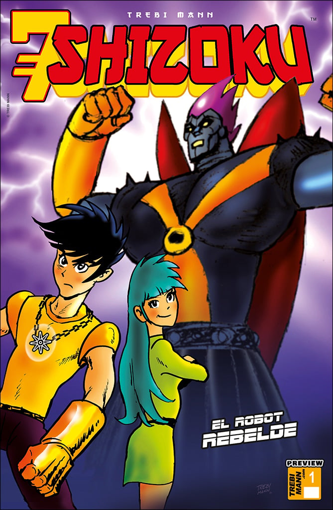TREBI MANN COMICS