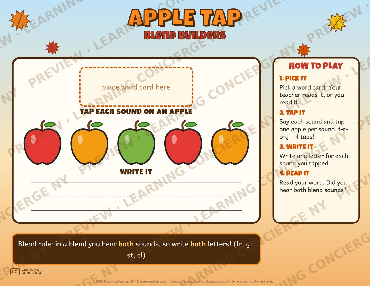 Apple Tap: Blend Builders