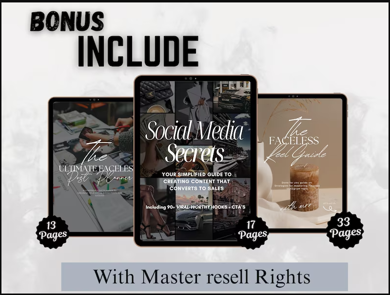 1050+ Minimalist Motivation Reels Bundle | Animated MP4 Videos | PLR & MRR Rights | Instagram Reels, TikTok & YouTube Shorts
