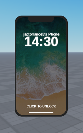 Messages and contacts applications on the phone