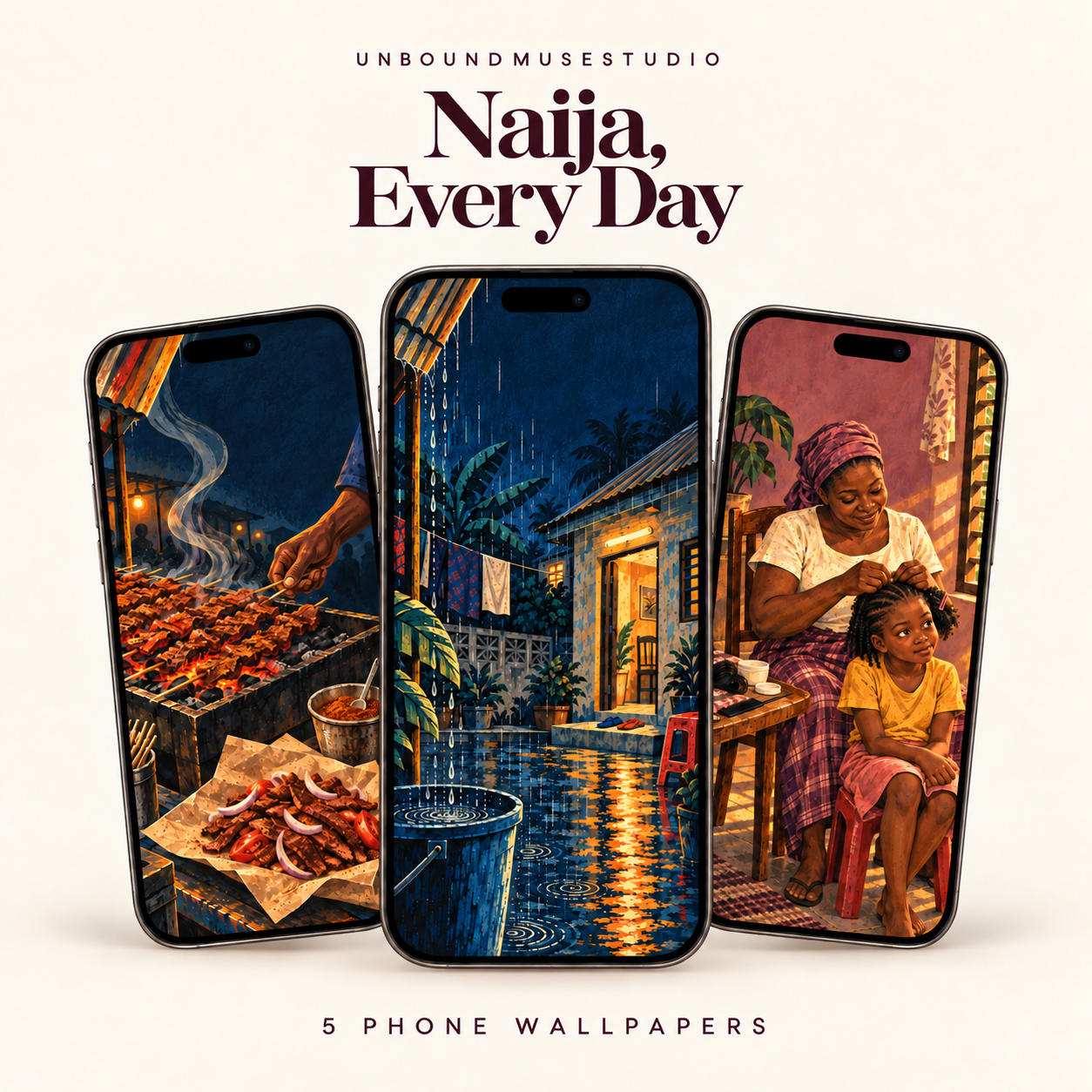 5 Nigerian Phone Wallpapers | Naija, Every Day collection cover.
