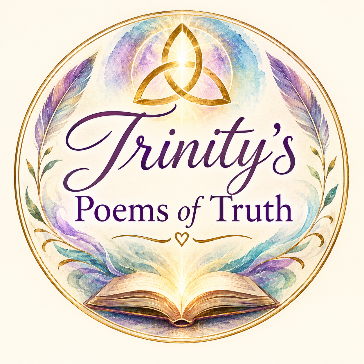 This logo represents the traders name who is selling poems about truth