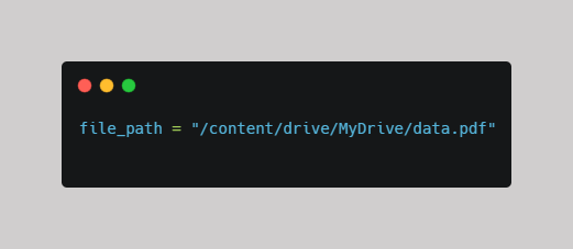 How to Specify the Path to Your File in Google Colab