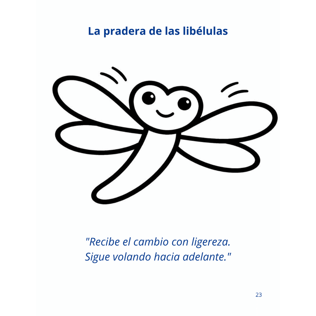 Libro de actividades creativas para niños de 1.º a 5.º grado, con dibujos para colorear y propuestas de mindfulness y aprendizaje socioemocional SEL.
