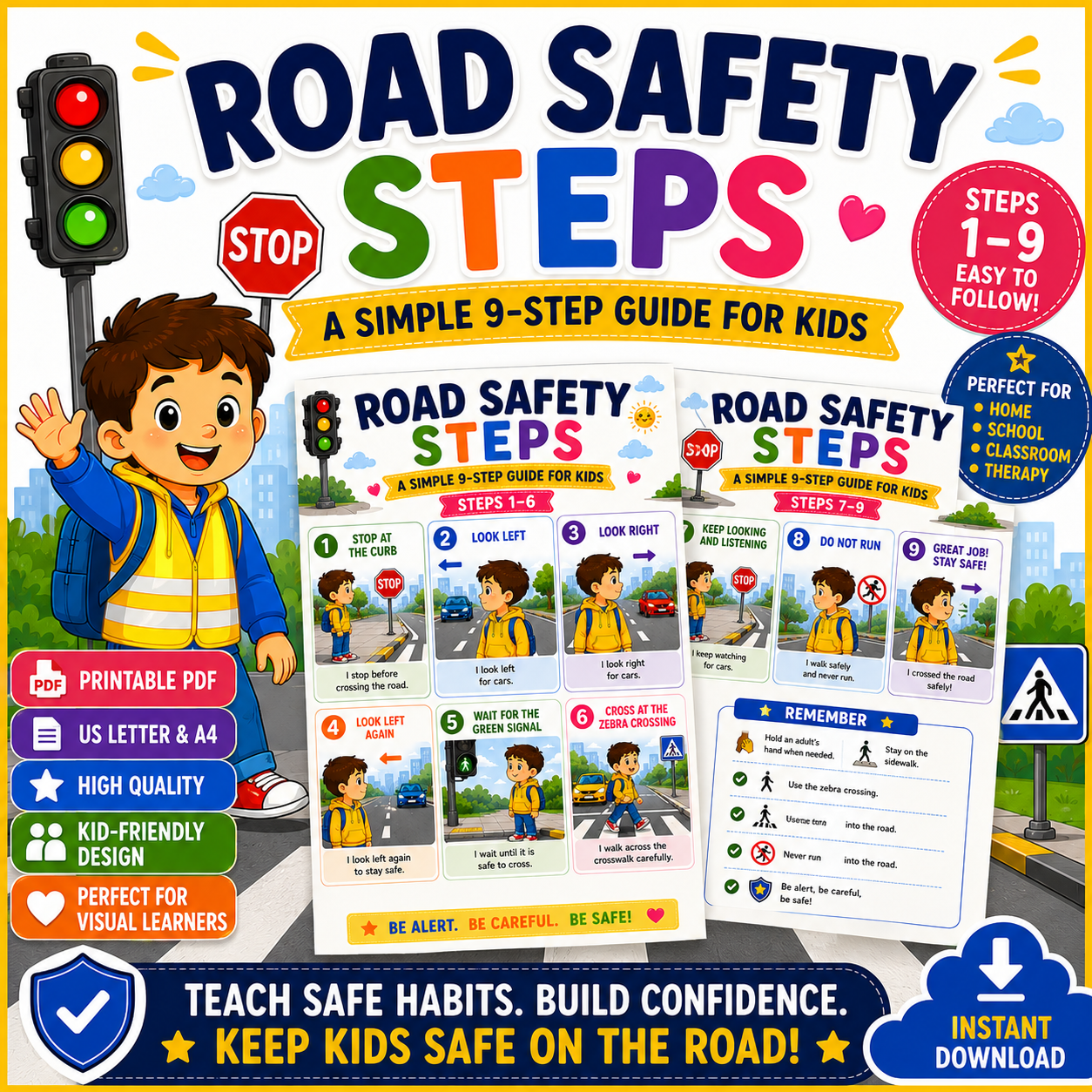Road Safety Steps