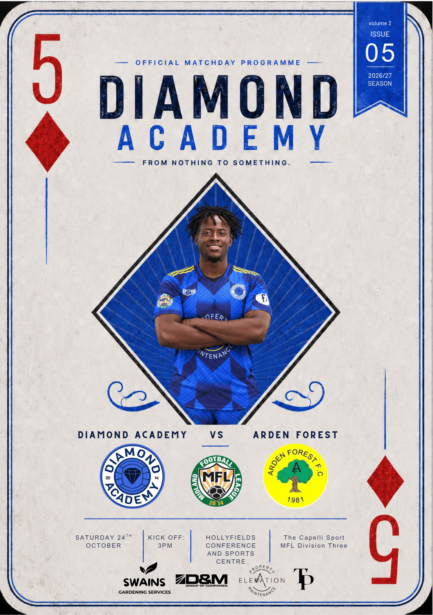 Diamond Academy v Arden Forest 24/10/26 - Payhip